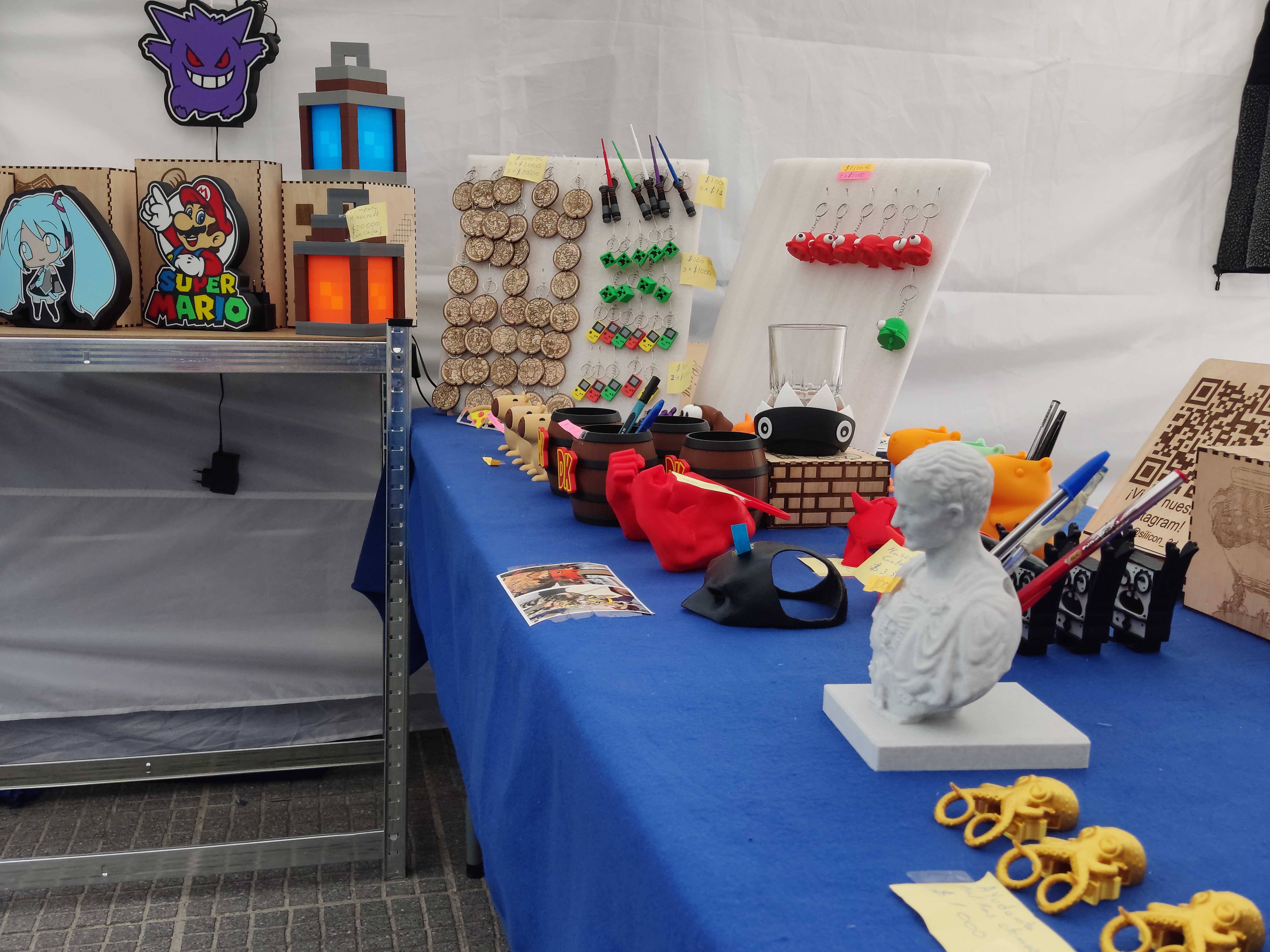 Stand SILICON 3D en feria